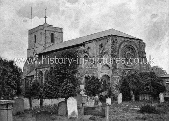 The Abbey, Waltham Abbey, Essex. c.1890's